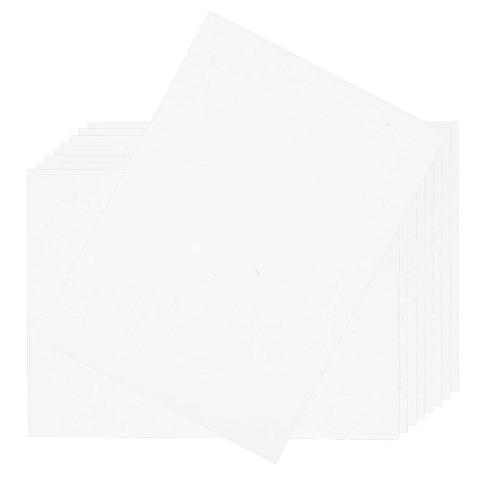Papercraft Supply Invitation - 50 pièces de papier cartonné blanc