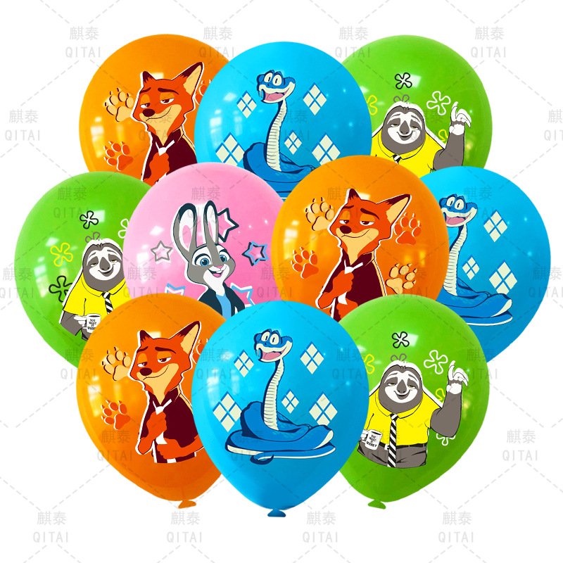 Supply Event - Nouveaux ballons Zootopia, ballons en latex