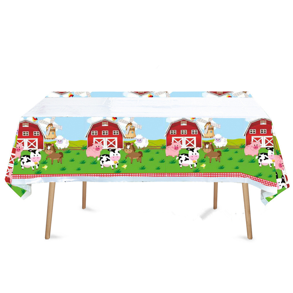 Table Cloth Disposable - Nappe de fête sur le thème