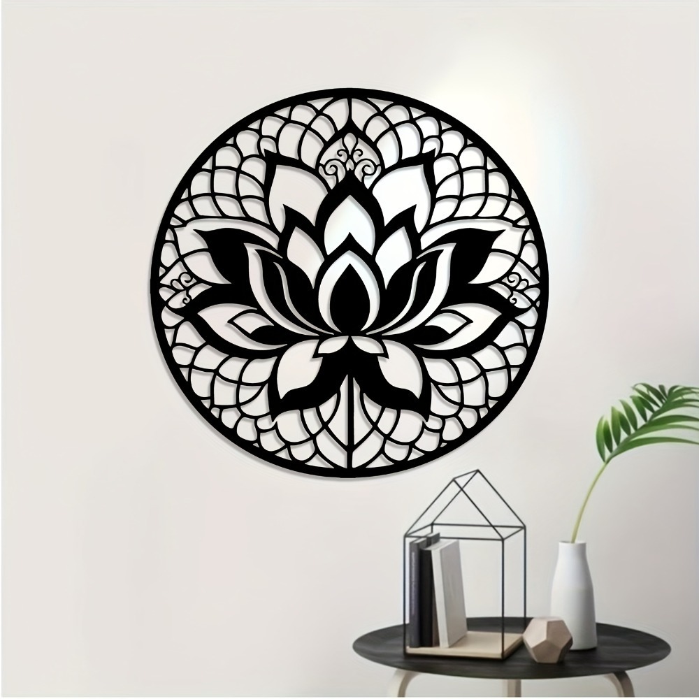 Flower Wall Panel - Décoration murale en métal Lumiho, fleur
