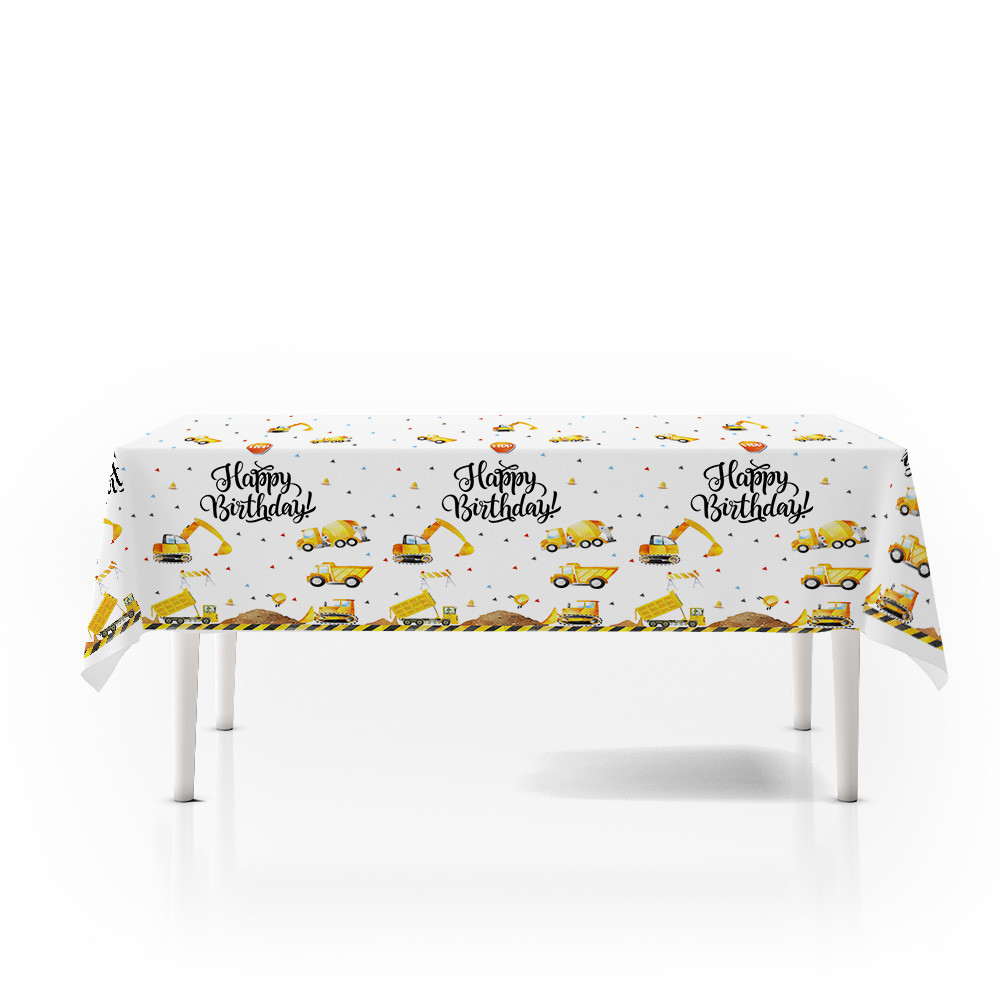 Table Cloth Disposable - Nappe de fête jetable 130cm*220cm sur