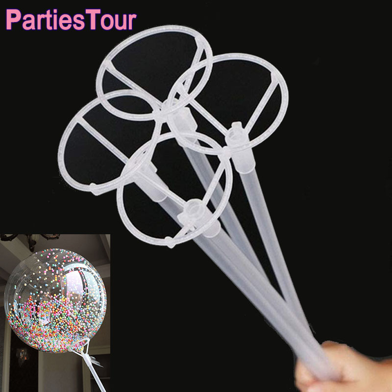 Led Balloon Light - 15 ensemble de supports de ballons