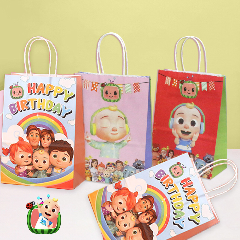 Supply Event - Cocomelons – ensemble de sacs cadeaux