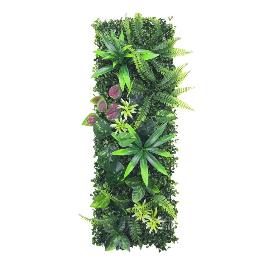 Flower Wall Panel - Panneau mural végétal artificiel DIY, fleurs