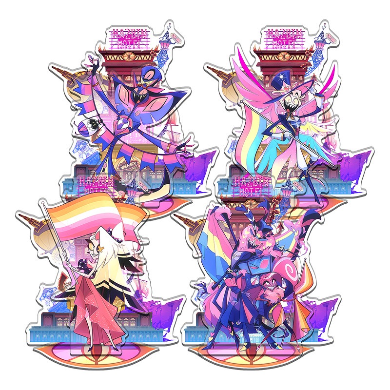 Event Support - Figurine en acrylique Hazbin Hotel, motif