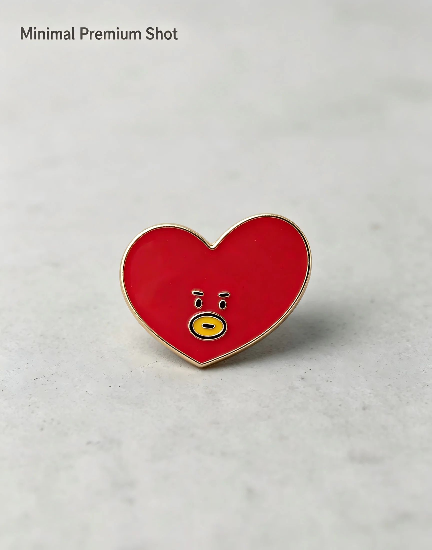 Event Support - Broches métalliques BT21, badges de personnages