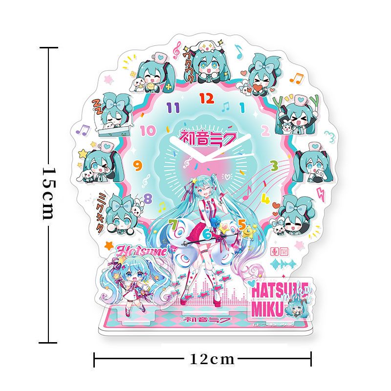 Horloge en acrylique Hatsune M - Event Support avis et prix