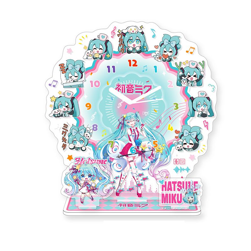 Horloge en acrylique Hatsune M - Event Support avis et prix