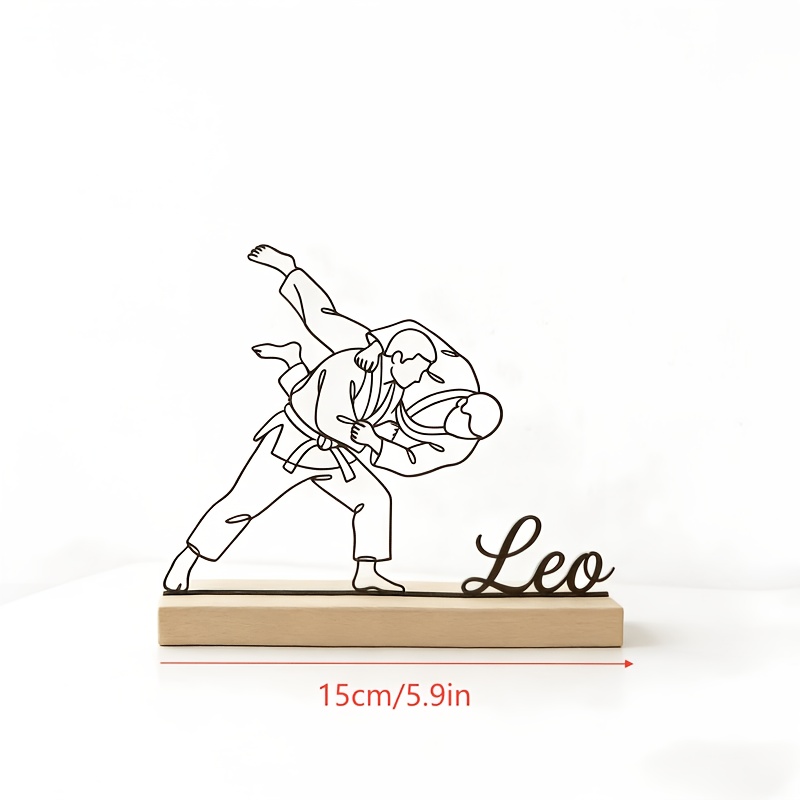Statue d'arts martiaux de judo - Eve Party avis et prix