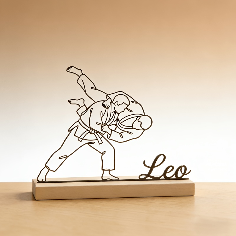 Statue d'arts martiaux de judo - Eve Party avis et prix