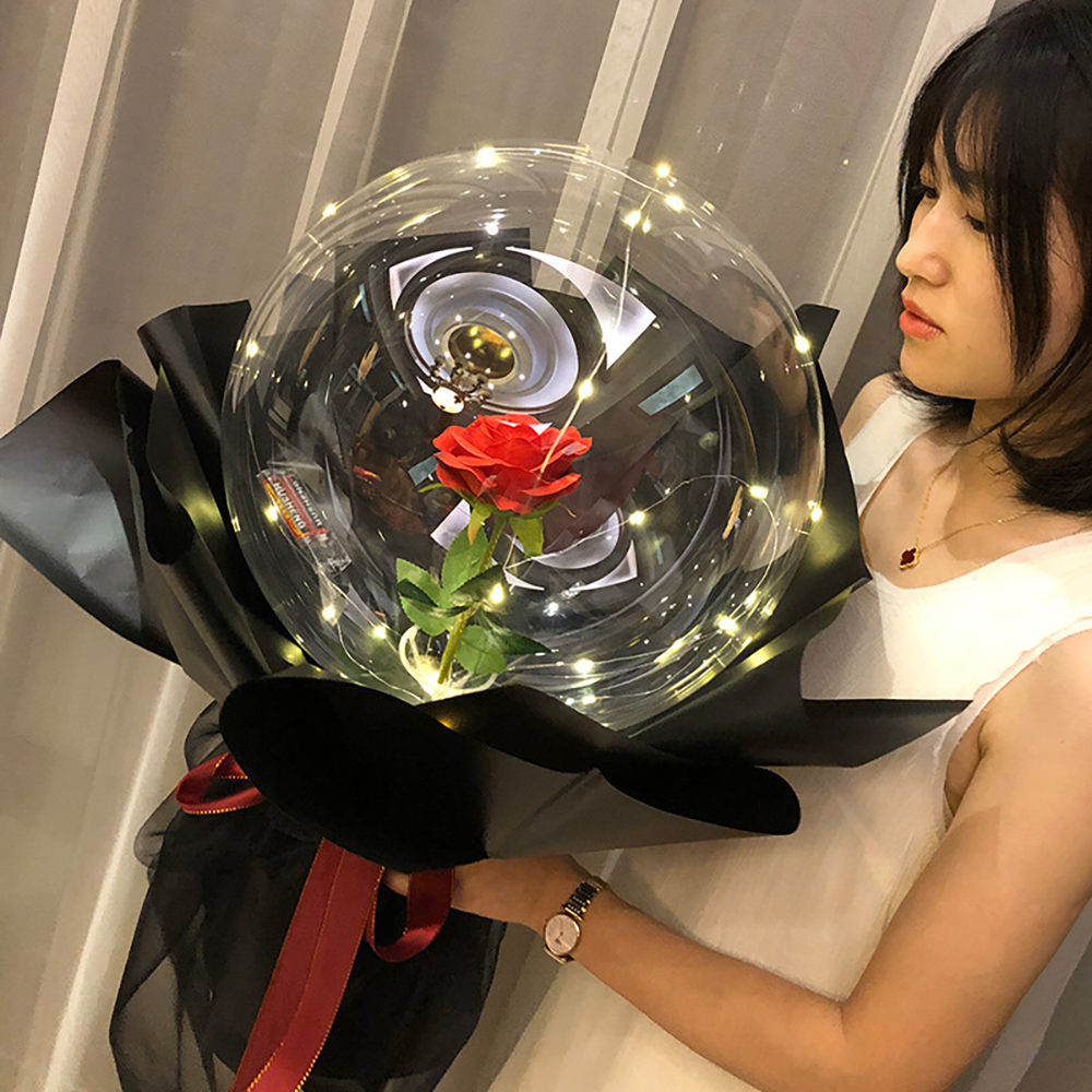 Bouquet de roses en forme de B - Led Balloon Light avis et prix