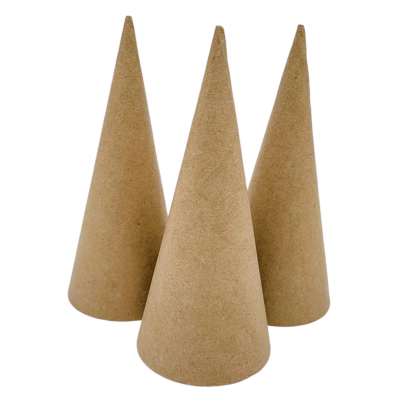 3 cônes de papier Mache, fond  - Cotton Candy Cone avis et prix