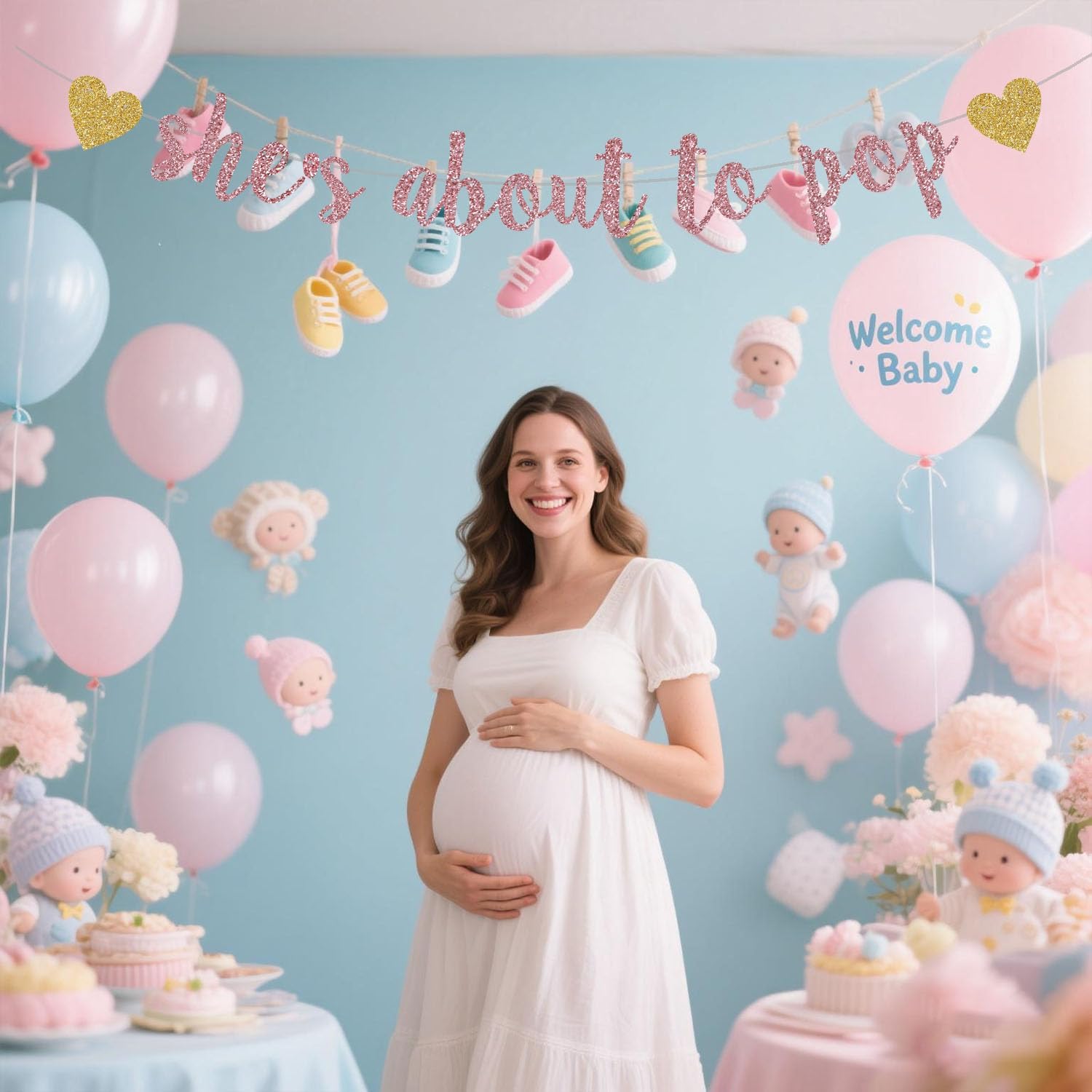 Bannière « Elle va bientôt fai - Party Banner Gold avis et prix