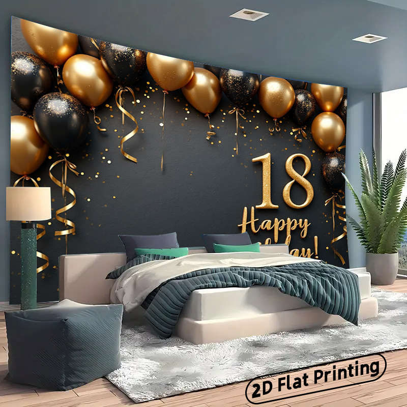 Bannière de fond 2D 1 pièce no - Party Banner Gold avis et prix