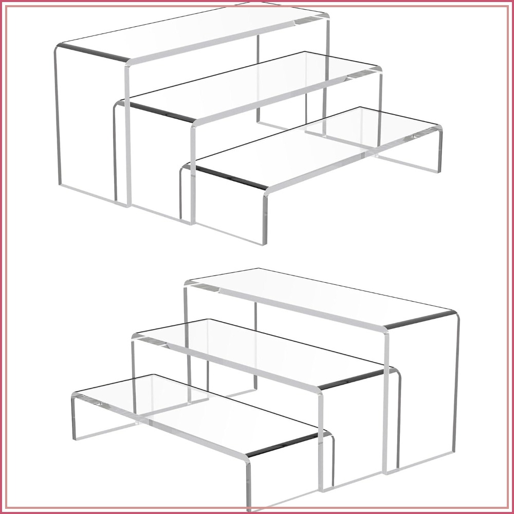 Lot de 6 supports transparents - Cupcake Stand Tier avis et prix