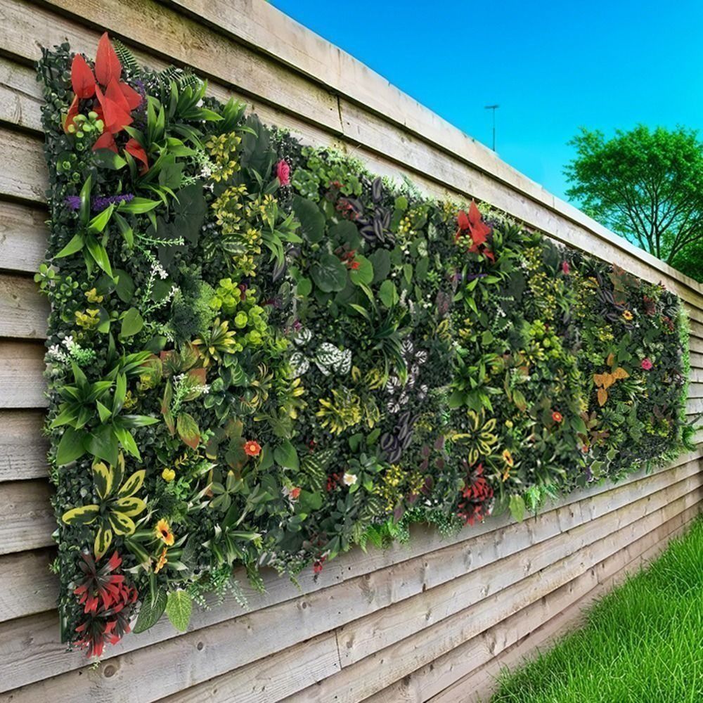 Panneau mural végétal artifici - Flower Wall Panel avis et prix