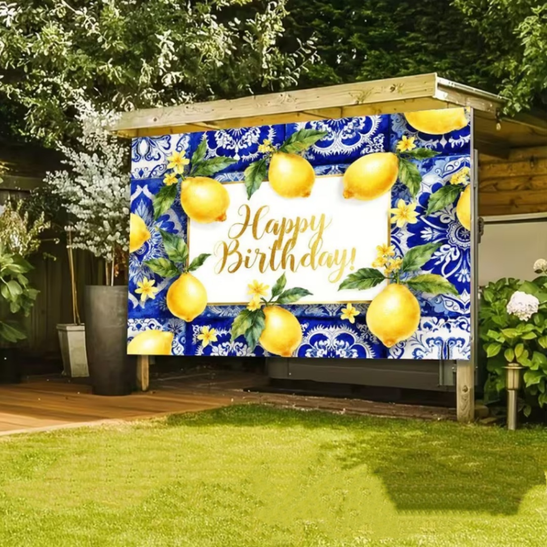 Décoration de fête d'anniversa - Dessert Table Backdrop avis et prix