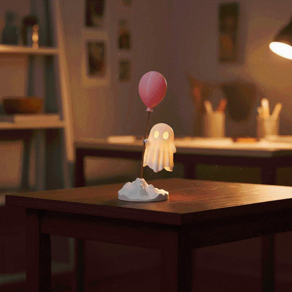Lampe de nuit LED fantôme déco - Led Balloon Light avis et prix