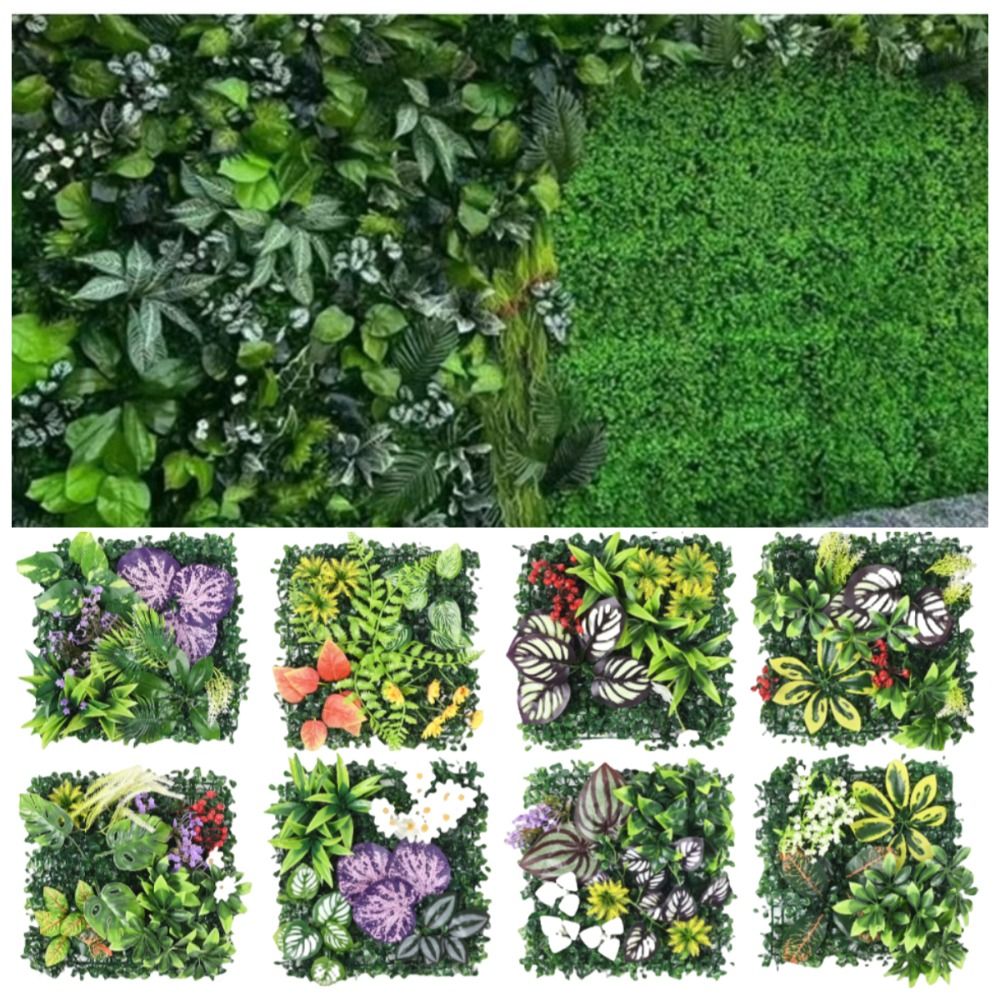Panneau mural de plantes artif - Flower Wall Panel avis et prix