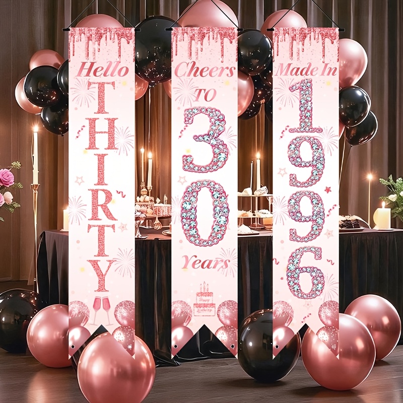 Ensemble de 3 bannières de por - Party Banner Gold avis et prix