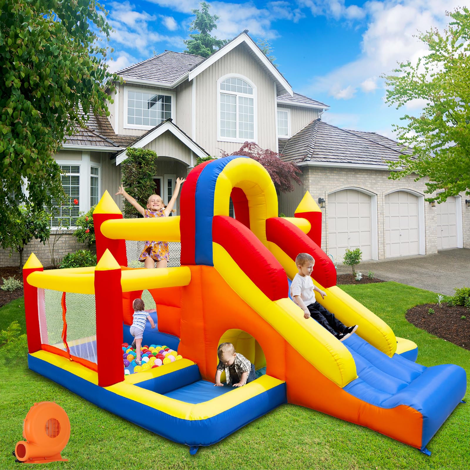Château gonflable commercial d - Event Party Supply Rental avis et prix