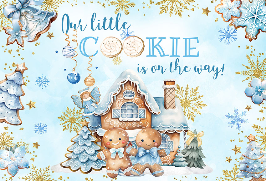 Pain d'épices de noël, arrière - Dessert Table Backdrop avis et prix