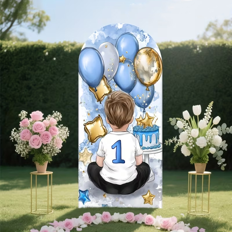 Housse de toile de fond motif  - Dessert Table Backdrop avis et prix